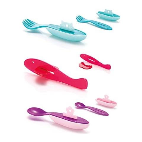 Bimbi Set di Posatine, Irene Guerrieri, 19 x 19 x h6 cm, Multicolore - Foto 1