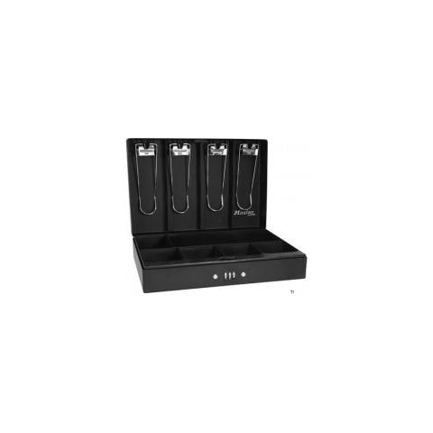 Money Box Combinazione Denaro Vassoio Handle Taglia M 7147eurd - Ideale Per Fissare In Contanti O Altri Oggetti Di Valore - Foto 1