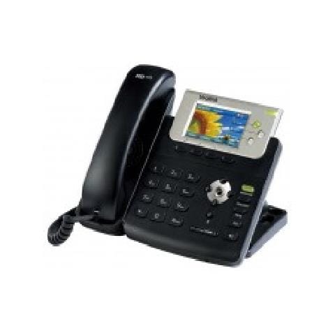 SIP-T32G, LCD, Nero, Argento, 400 x 240 Pixel, 262144 colori, G. 711, G. 722, G. 723.1, G. 726, G. 729, SIP v1/2, DTMF, Static / DHCP / PPPoE / TFTP, FTP / HTTP / HTTPS, PnP, SNMP v1/2 - Foto 1