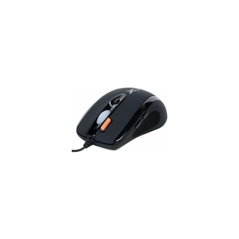 Oscar Optical Gaming Mouse X-710BK, USB, Ottico, 2000 DPI, Nero, Windows 2000 / XP / MCE2005 / XP (x64) / 2003 (x64) / Vista - Foto 2