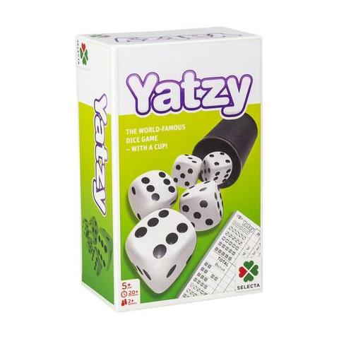 Gioco Di Dadi Yatzy Con Tazza Cartone 8 Pezzi - Foto 2
