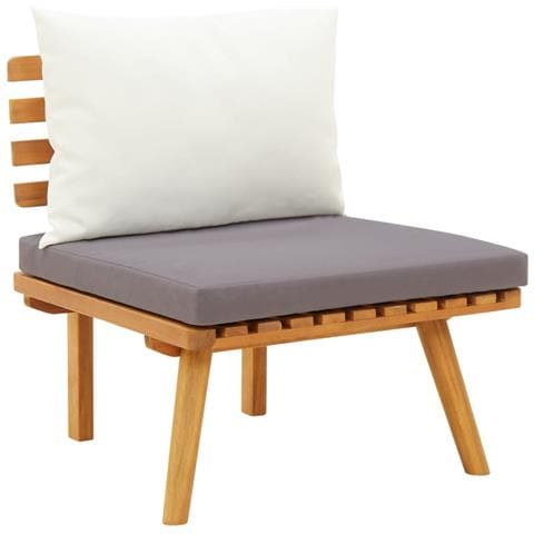 Set Divani Da Giardino 12 Pz Con Cuscini In Massello Di Acacia - Foto 2