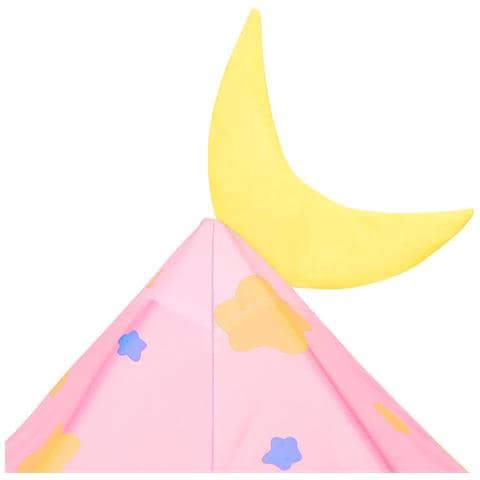 Tenda Da Gioco Per Bambini Rosa Con 250 Palline 301x120x128 Cm - Foto 10