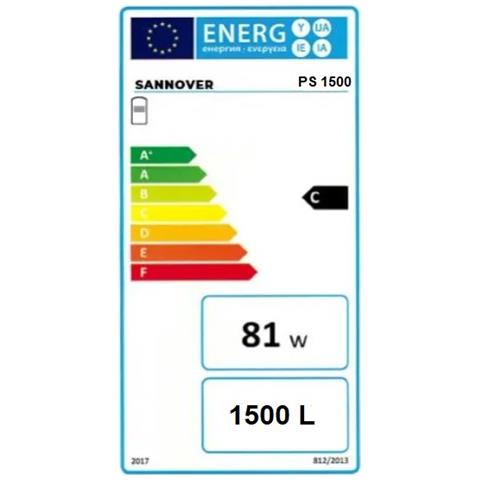 Serbatoio di Accumulo BT1500 con Capacità 1500 Litri Colore Grigio - Foto 2