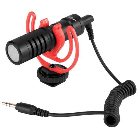 JB01643-BWW microfono Nero, Rosso Microfono per fotocamera digitale - Foto 1