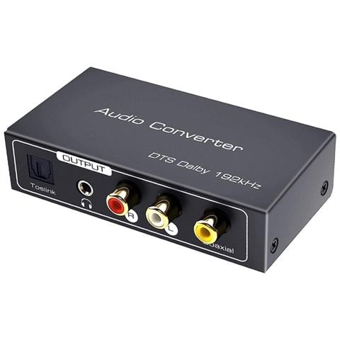 Audio Converter Estrattore Hdmi 192 Khz Suporto Hdmi Audio Analog To Coaxial - Foto 1