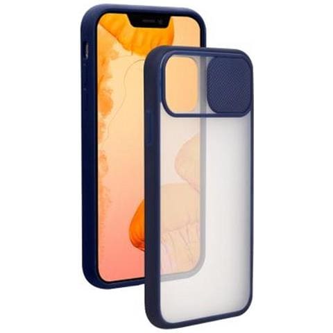 Cover Per Iphone 12/12 Pro Con Copertura Fotocamera Scorrevole, Trasparente - Foto 1