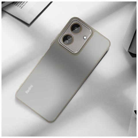Cover Per Xiaomi Redmi 13c Retro Rigido Fumé Fotocamera Protetta - Foto 5