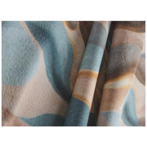 Tappeto Bagno Antiscivolo Passatoia Microfibra Assorbente Spongy Laguna 50x280 Laguna - Foto 5