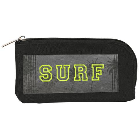 Astuccio Scuola Surf Nero (23 X 11 X 1 Cm) - Foto 1