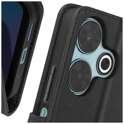 Custodia Per Xiaomi Redmi 13 4g Copertina Portafoglio E Supporto Video - Foto 2