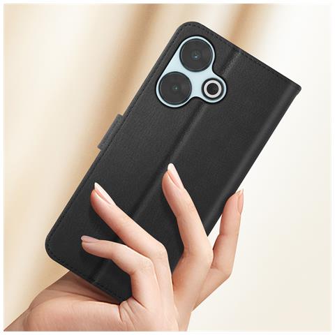 Custodia Per Xiaomi Redmi 13 4g Copertina Portafoglio E Supporto Video - Foto 5