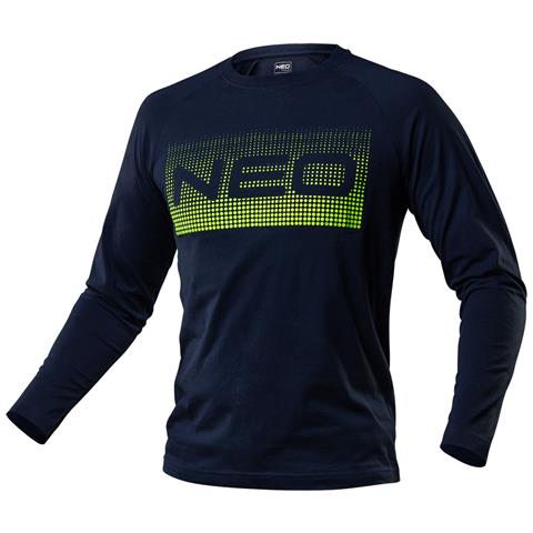 T-shirt Premium A Maniche Lunghe, Stampa Neo, Taglia S - Foto 1