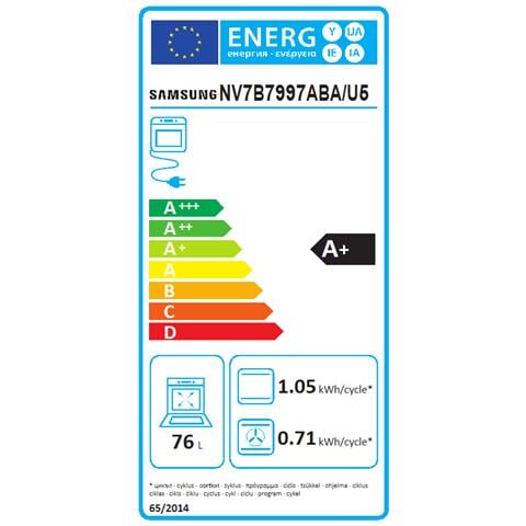 Forno a vapore BESPOKE Dual Cook Steam™ Serie 7 76L NV7B7997ABA - Foto 2
