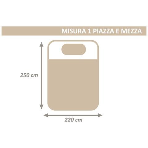 Copriletto Trapuntato Quilt Estivo Piumino 100gr Mq Disegno Pinsonic Linfa 1 Piazza E Mezza Linfa - Foto 5