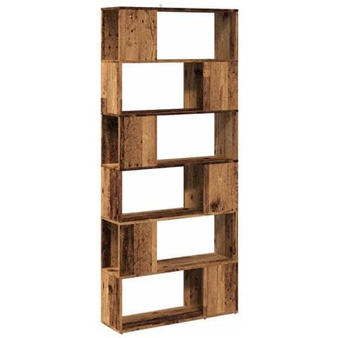 Libreria/divisorio Stanza Legno Antico 80x24x186 Cm - Foto 2