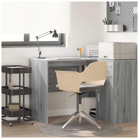Scrivania Grigio Sonoma Legno Standard Storage Scrivania Grigia - Foto 2