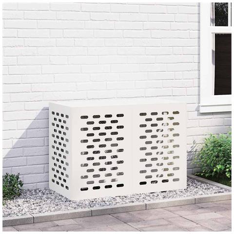 Copertura per condizionatore d'aria Bianco 100 x 50 x 70 cm - Foto 2