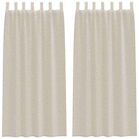 Tende con tende 2 pcs Sabbia Poliestere - Foto 1
