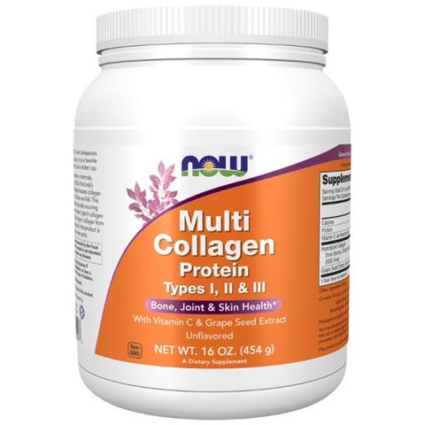 Proteine Multi Collagen Di Tipo I, Ii E Iii 454 G In Polvere - Foto 1