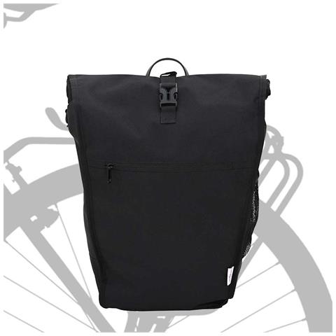 Borsa per biciclette Nero 34 x 16 x 59 cm Poliestere - Foto 2
