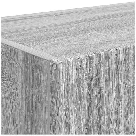 Mobile TV da parete Grigio Sonoma 60 x 31 x 29.5 cm - Foto 9