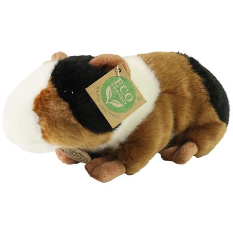 Peluche Porcellino D'india 20 Cm Edizione Eco-friendly Realistico Morbido, Marrone - Foto 1