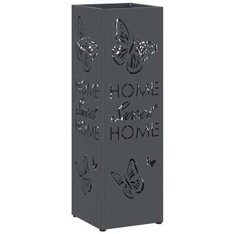 Supporto per Ombrellone Antracite 15.5 x 15.5 x 49 cm Metallo - Foto 1
