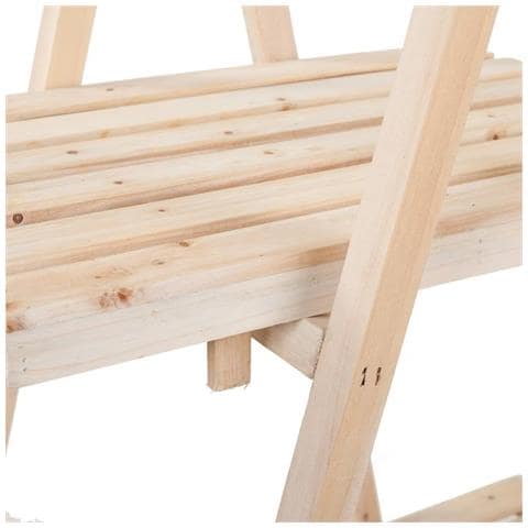 Scaffale Espositiva In Legno Marrone 98x38x127h - Foto 5