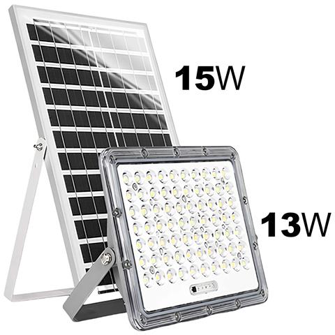 Proiettore Solare Led Esterno 9000k Con Rilevamento Automatico - Foto 5