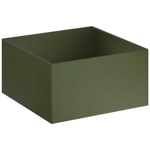 Vaso da giardino Verde Oliva 80 x 80 x 40 cm - Foto 1