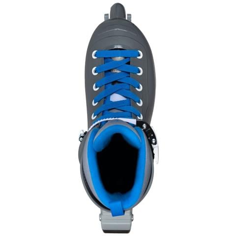Playlife Pattini in linea regolabili per bambini, modello Cruiser, grigi (taglie 35-38) - Foto 2