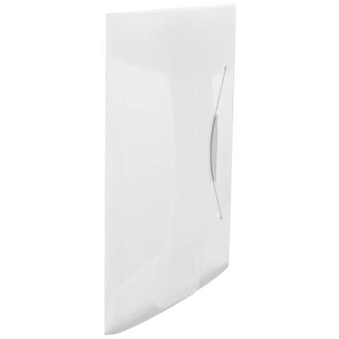 Cartelle 3 lembi con elastico VIVIDA Esselte - Bianco VIVIDA - 624044 - Foto 1