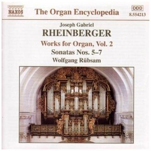 Rheinberger Joseph Gabriel - Opere X Org (integrale) Vol. 2: Sonata N. 5 Op. 111, N. 6 Op. 119, N. 7 Op. 127 - Foto 1