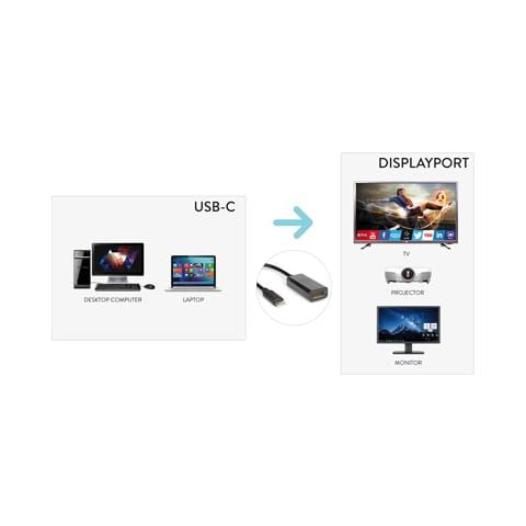 Cavo Usb Tipo C To Dp F 4k 2k - Foto 1