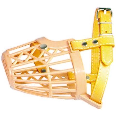 Arquivet 8435117811324 - Museruola Plastica E Pelle 7 Cm X 9 Cm X 10,3 Cm- - Foto 1