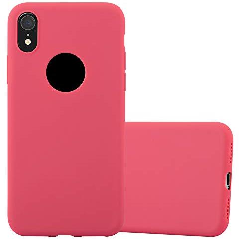 Cadorabo Custodia Compatibile Con Apple Iphone Xr In Candy Rosso - Coperchio Protettivo In Silicone Tpu Flessibile - Foto 1