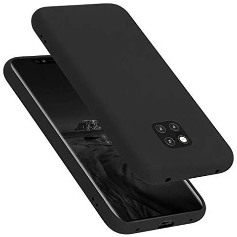 Custodia Compatibile Con Huawei Mate 20 Pro In Liquid Nero - Coperchio Protettivo In Silicone Tpu Flessibile - Foto 1