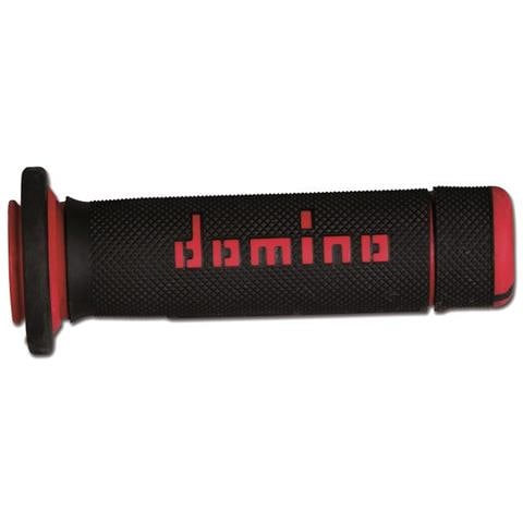 Coppia Manopole Bicolore Nero / Rosso Per Atv / Quad In Gomma Bicomponente Lunghezza: 118 Mm E 122 Mm Accessori: 97.5595.04-00 Codice Prodotto A18041c4240a7-0 - Foto 1
