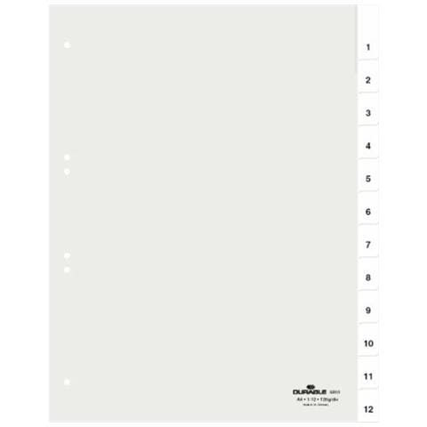 Register 12 Blatt Umschweisst 1-12 1 St 681019 - Foto 1