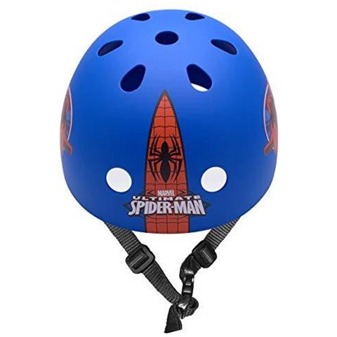 Spiderman Stamp Boy Skateboard Casco Matt Blu 53-57 Cm - Foto 2