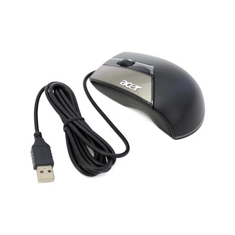 USB Optical mouse, USB, Ottico, Ufficio, Nero, Ambidestro - Foto 1
