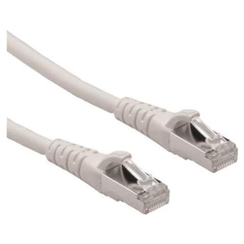 CAT. 6a S / FTP, RJ-45, RJ-45, Maschio / maschio, Cat6a, S / FTP (S-STP), Grigio - Foto 1