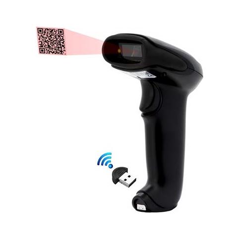IGG315699 Lettore di Codici a Barre 1D / 2D Nero Handheld Bar Code Reader - Foto 1