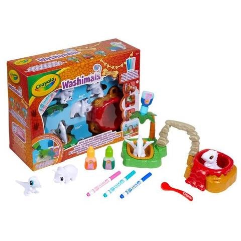 Animali Crayola 74-7459 Washimals Set Dinosaur Pets - Foto 1