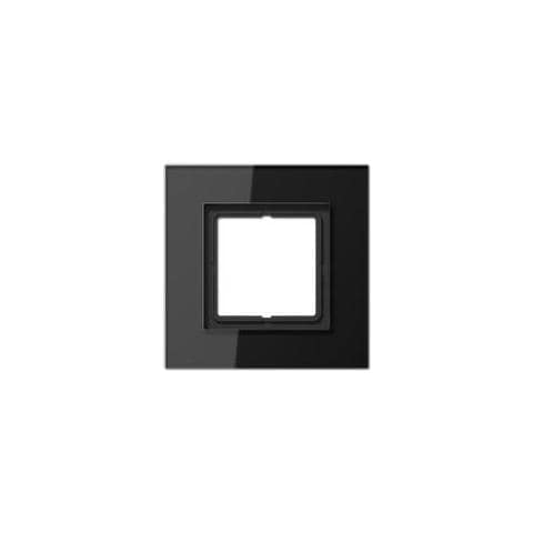 Lsp 981 Gl Sw Nero Placca Per Interruttori E Coperchio Per Presa - Foto 1