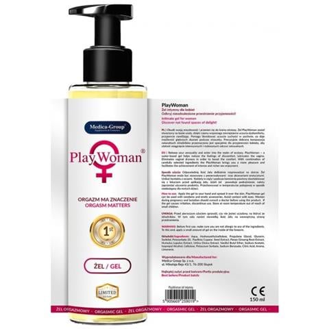 Play Woman Gel Lubrificante Che Aumenta La Libido Dell'orgasmo 150 Ml - Foto 1