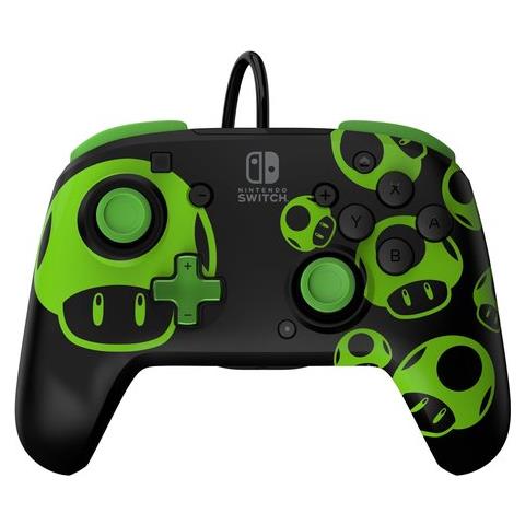 Gamepad 500 134 Gid Switch 1-up Glow In The Dark Rematch Wired Bla - Foto 1