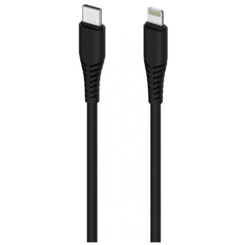 795848 Cavo Usb 1 M Usb 3.2 Gen 1 (3.1 Gen 1) Usb C Lightning Nero - Foto 1