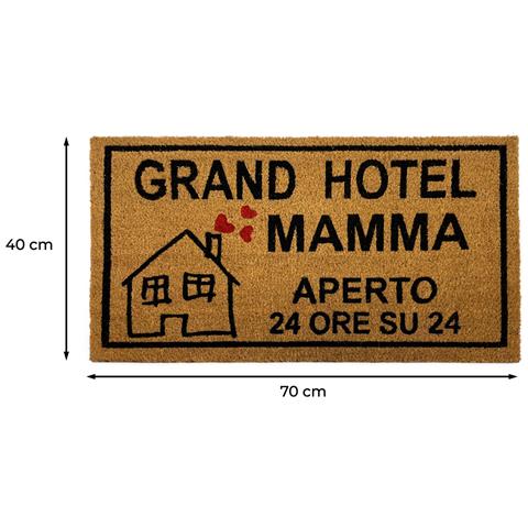 Zerbino Cocco Entrata Ingresso Casa Esterno Antiscivolo Grand Hotel Mamma - Foto 5